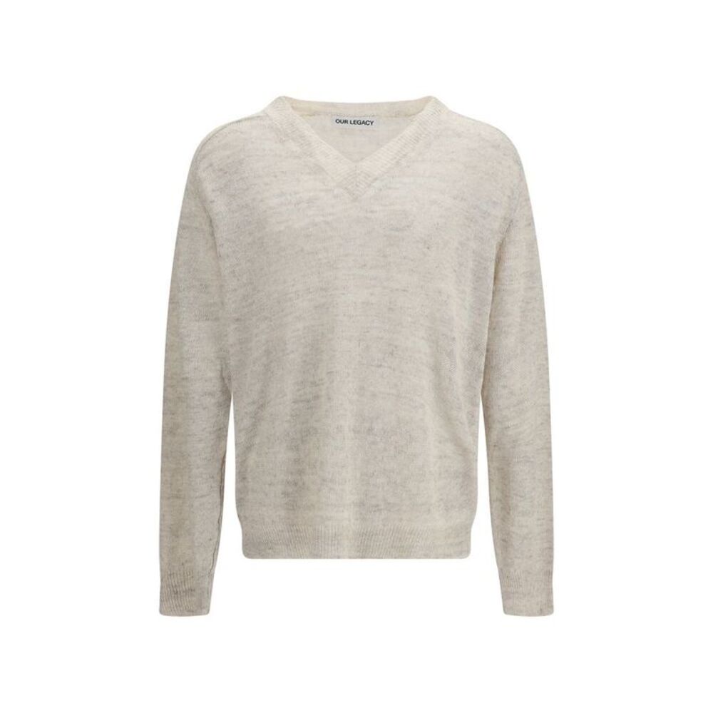Our Legacy Beige Linen Men's Sweatshirt